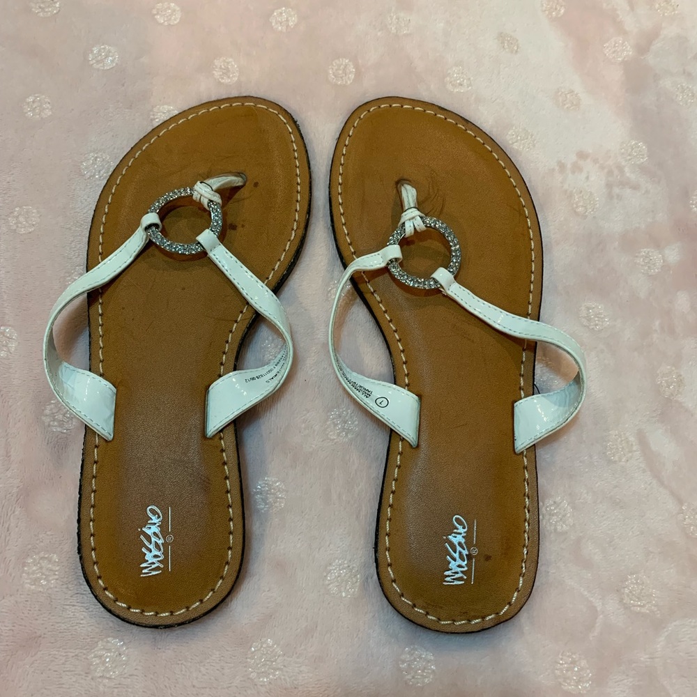Fancy White Sandals